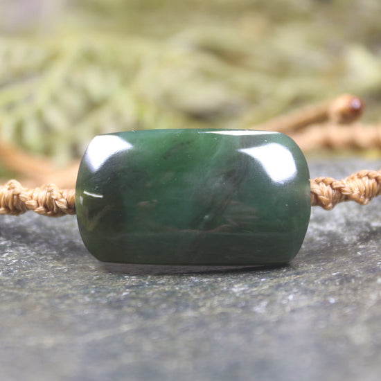Kawakawa Pounamu cord bracelet