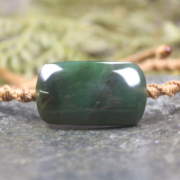 Kawakawa Pounamu cord bracelet