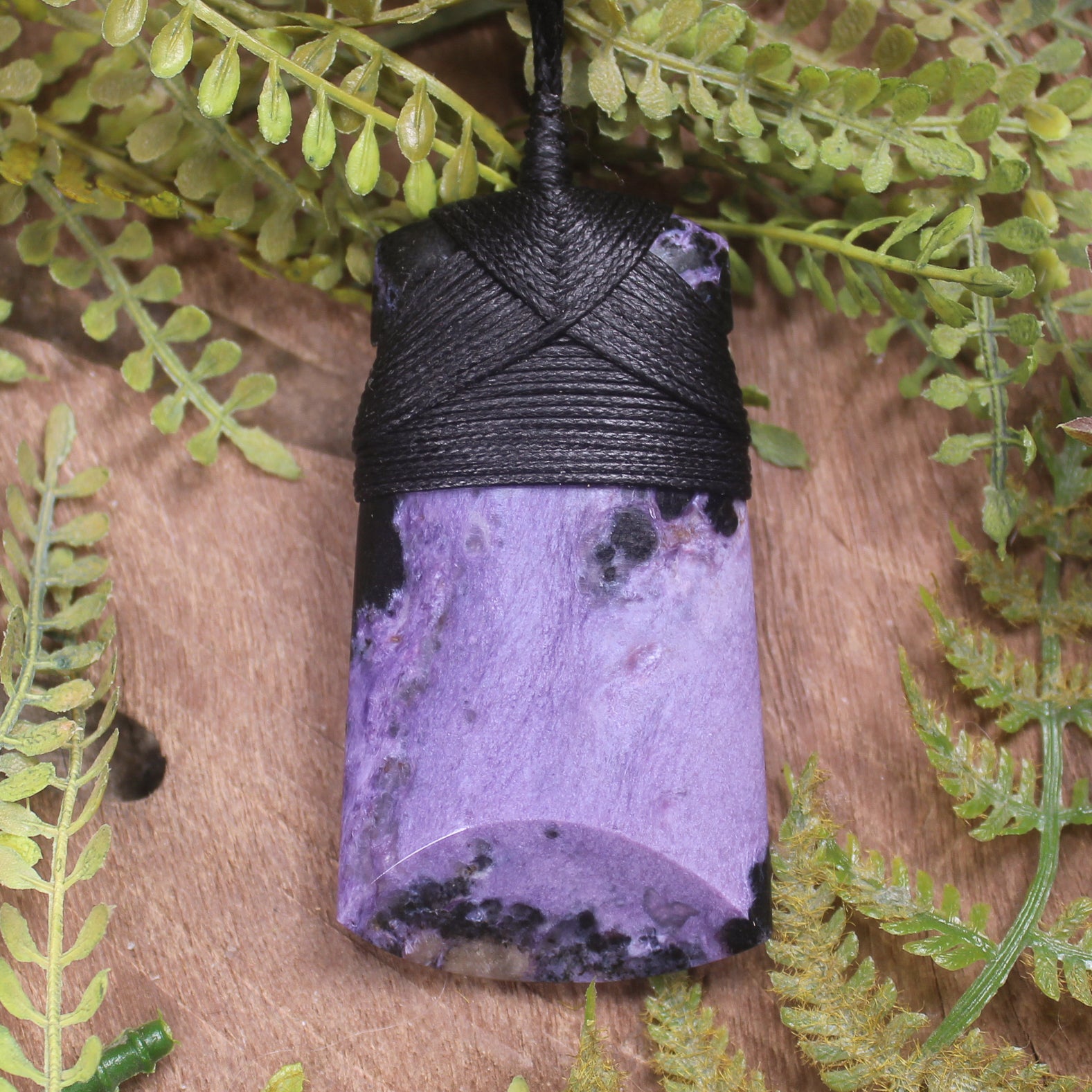 Charoite Toki Pendant 
