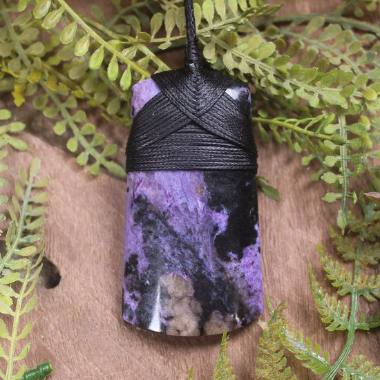 Charoite Toki Pendant 