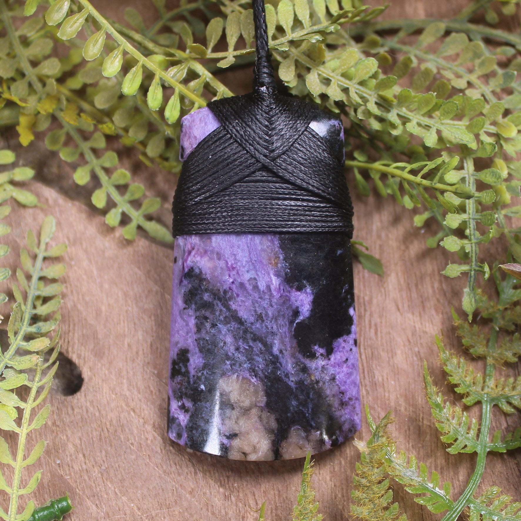 Charoite Toki Pendant 