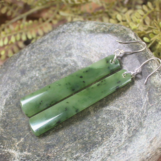 Hapopo Pounamu Earrings