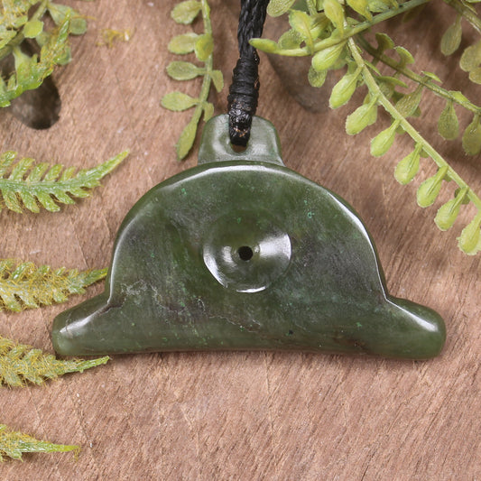 Dog Whistle carved from Kawakawa Pounamu - NZ Greenstone