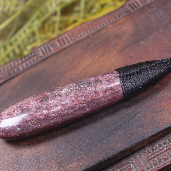Roimata or Teardrop carved from Aroha Stone