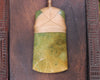 Flower Jade Pounamu Toki Pendant - NZ Greenstone