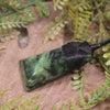 Douglas Creek Pounamu carved into a Toki Pendant - NZ Greenstone