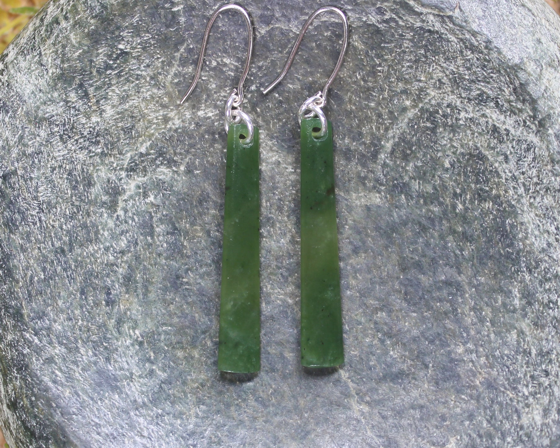 Hapopo Pounamu Earrings