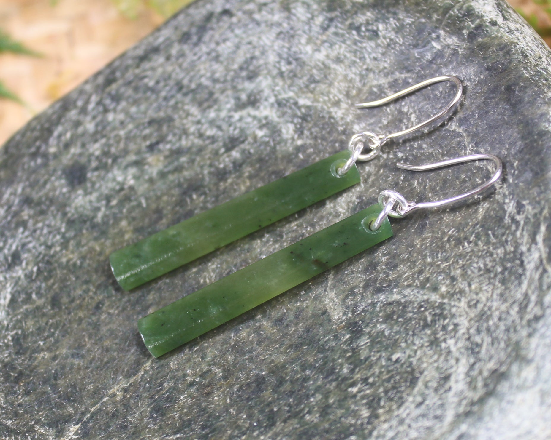 Hapopo Pounamu Earrings