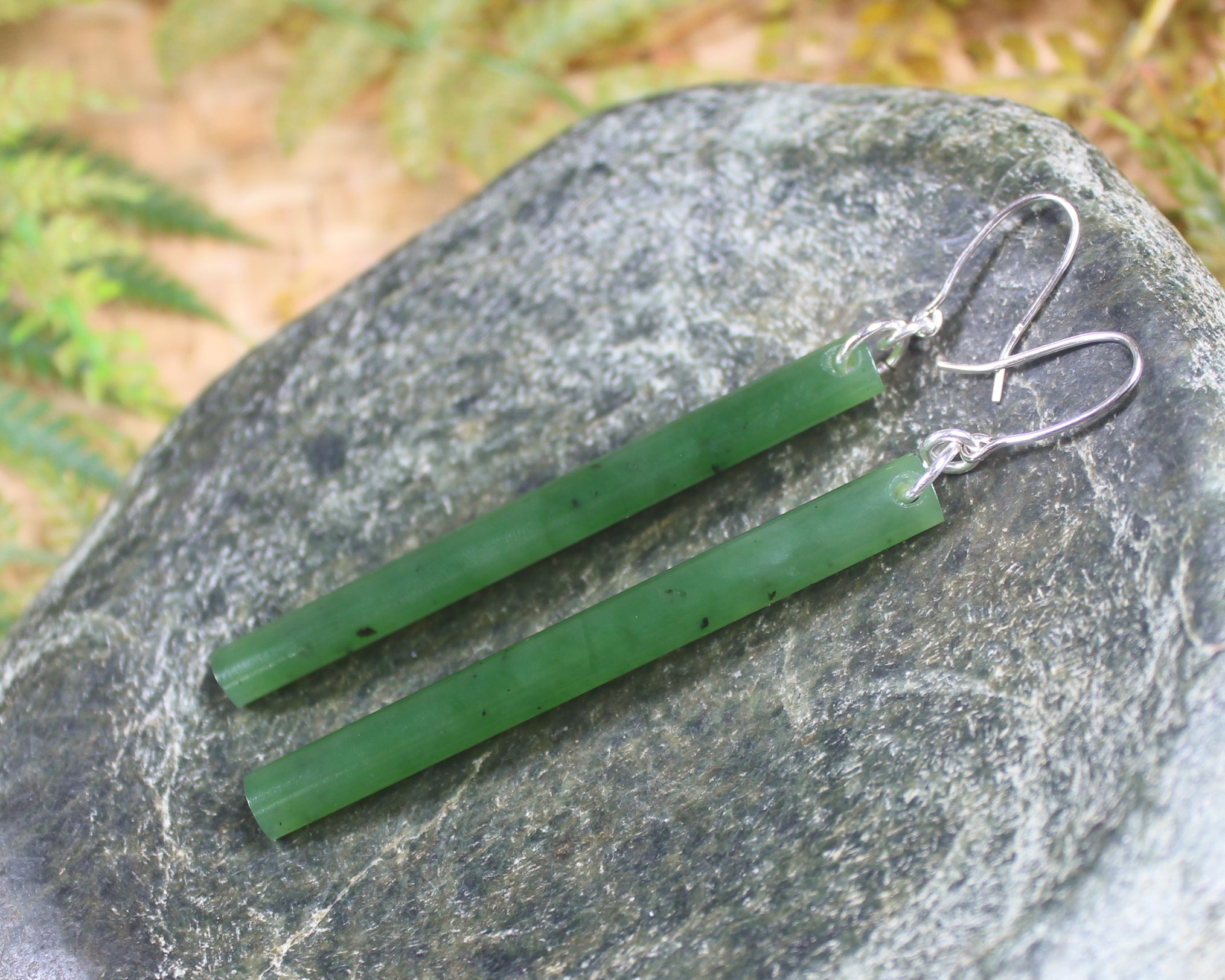 Hapopo Pounamu Earrings