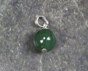 Bead Pounamu necklace - NZ Greenstone