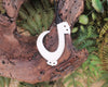 Hei Matau carved from NZ beef bone