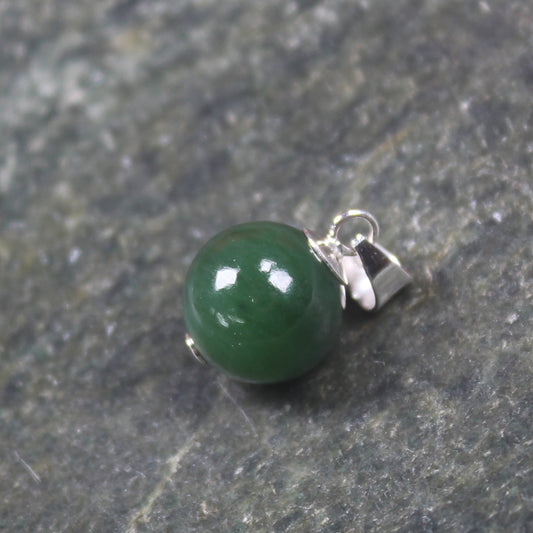 Bead Pounamu necklace - NZ Greenstone
