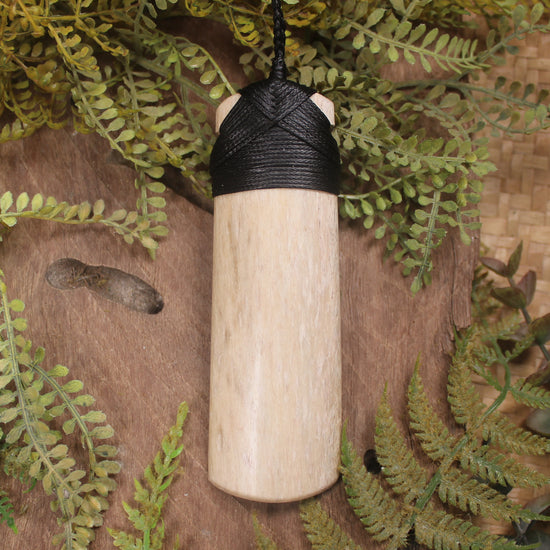 Toki or Adze carved from Whale Bone