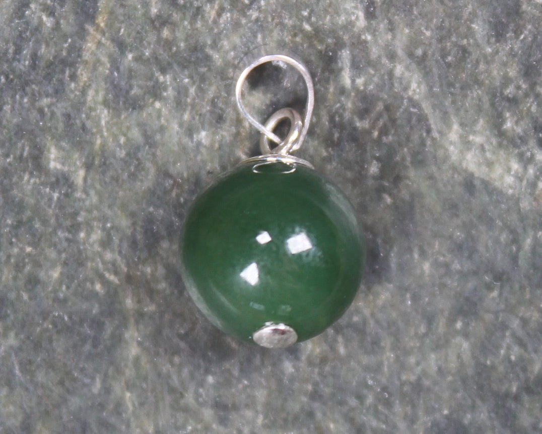 Bead Pounamu necklace - NZ Greenstone