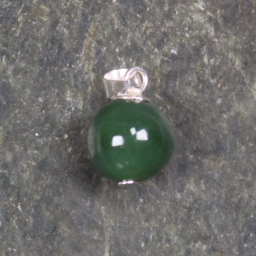 Bead Pounamu necklace - NZ Greenstone