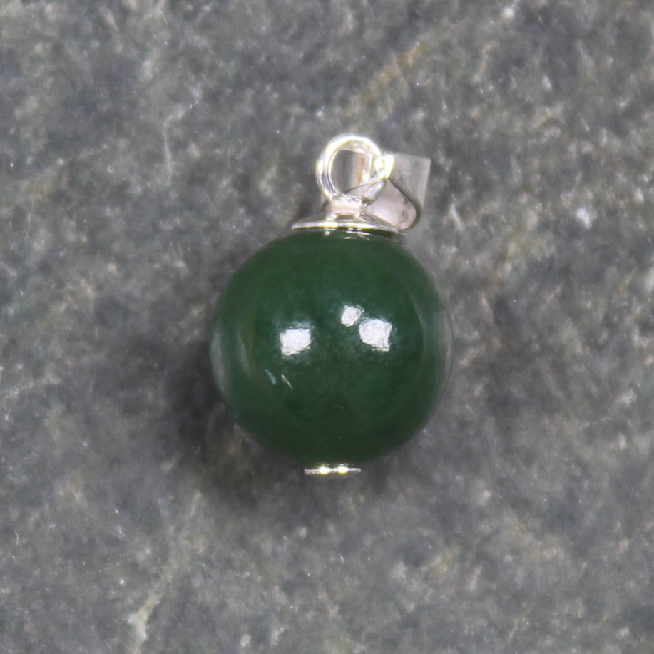 Bead Pounamu necklace - NZ Greenstone