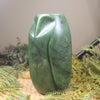 Pounamu owl sculpture
