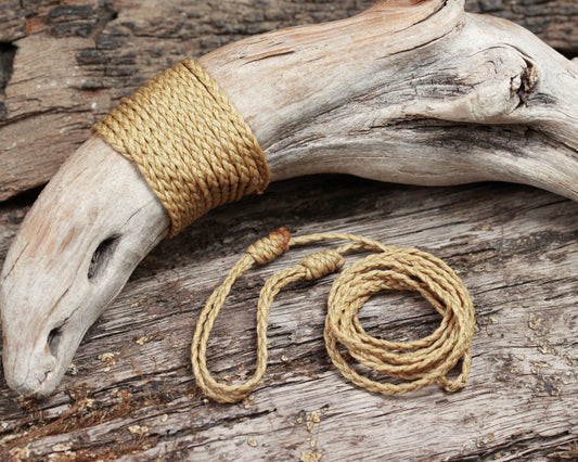 Three Plait Cord - Natural