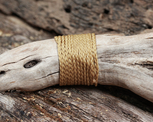 Three Plait Cord - Natural