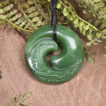 Hapopo Pounamu Koru - NZ Greenstone