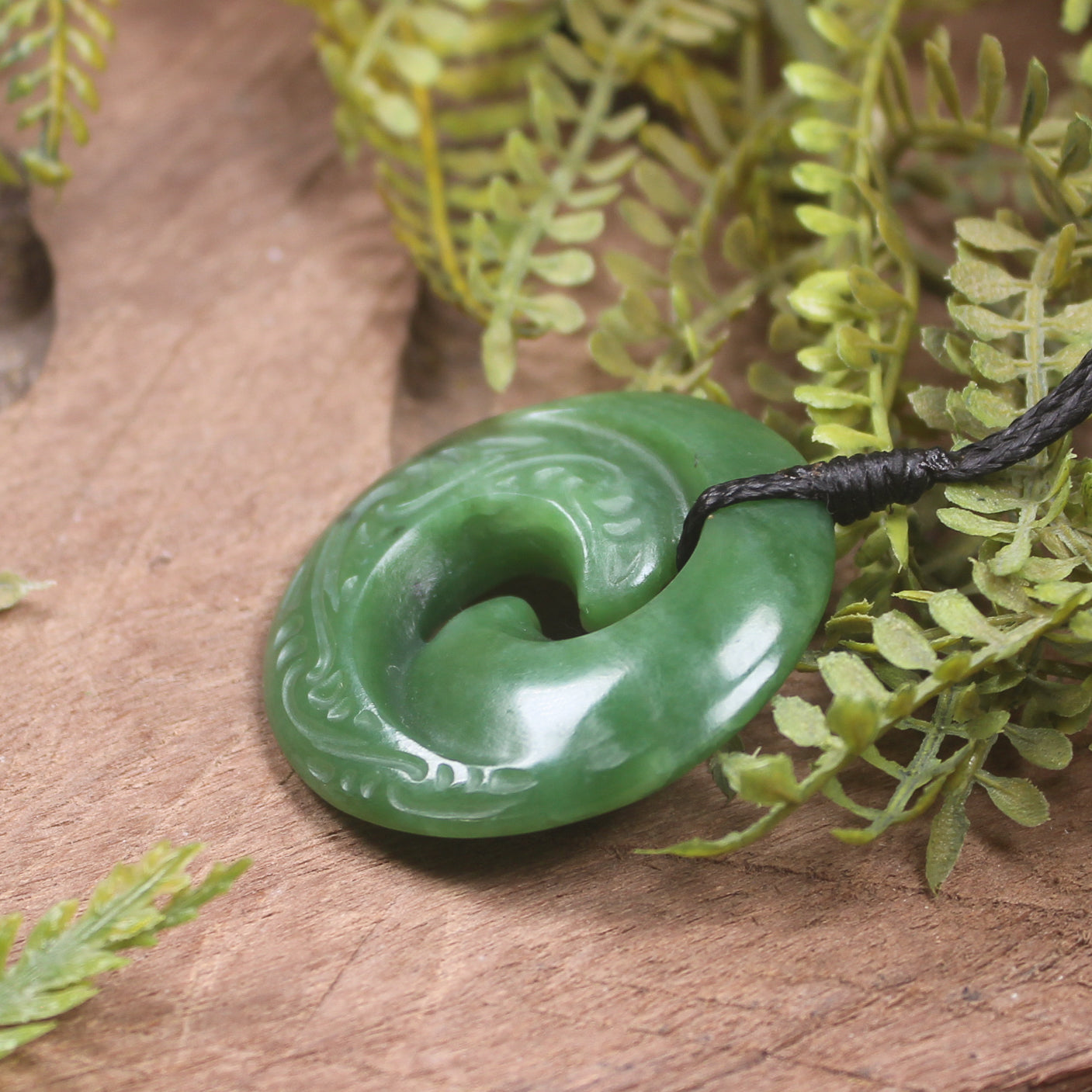 Hapopo Pounamu Koru - NZ Greenstone
