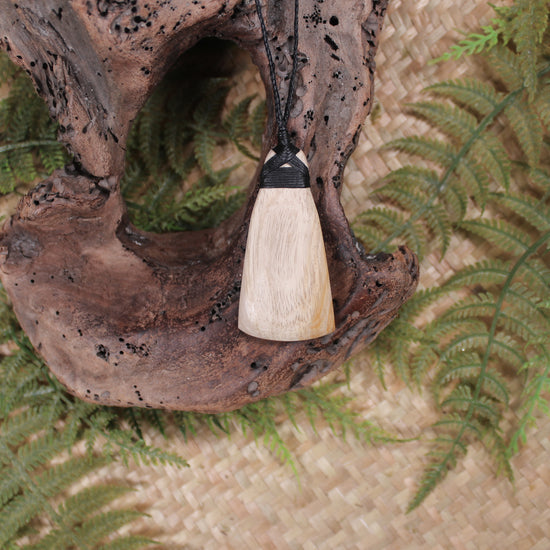 Toki carved from NZ Fossilised Wood