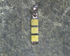 Hapopo Pounamu pendant set in Sterling Silver - NZ Greenstone