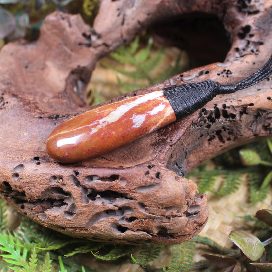 Roimata or Teardrop carved from NZ Rhyolite
