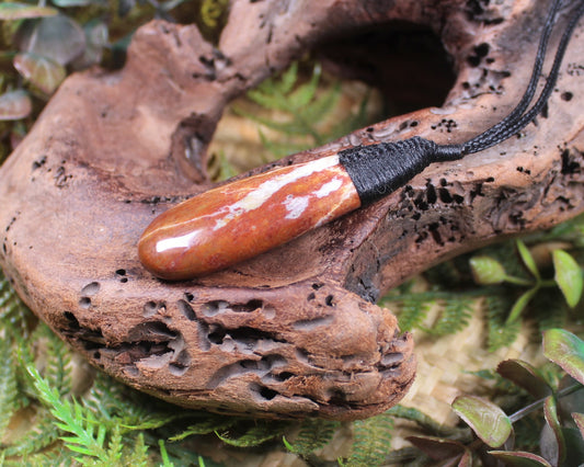 Roimata or Teardrop carved from NZ Rhyolite