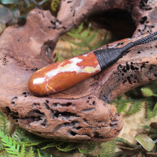Roimata or Teardrop carved from NZ Rhyolite