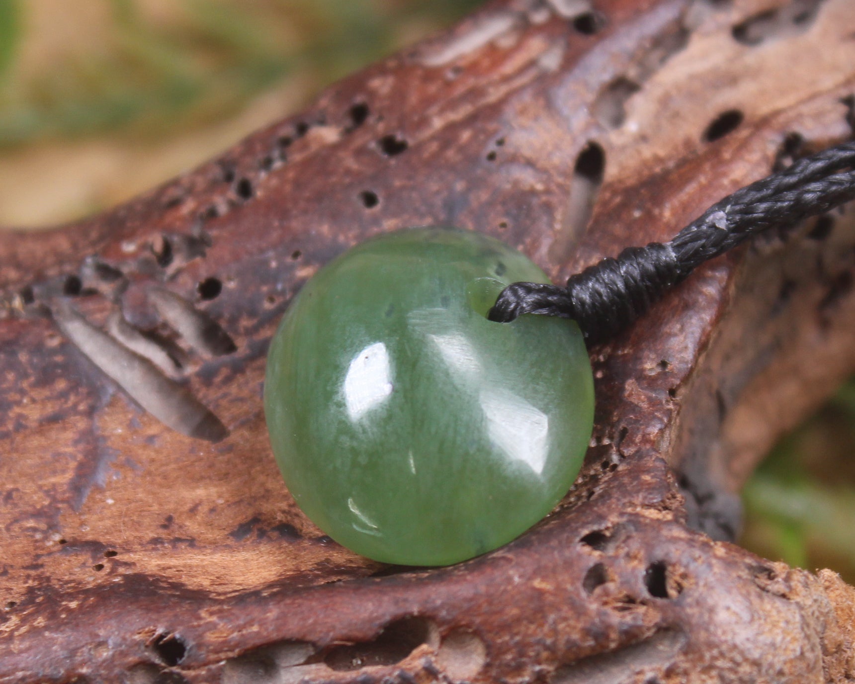  Pendant carved from Tangiwai Pounamu - NZ Greenstone