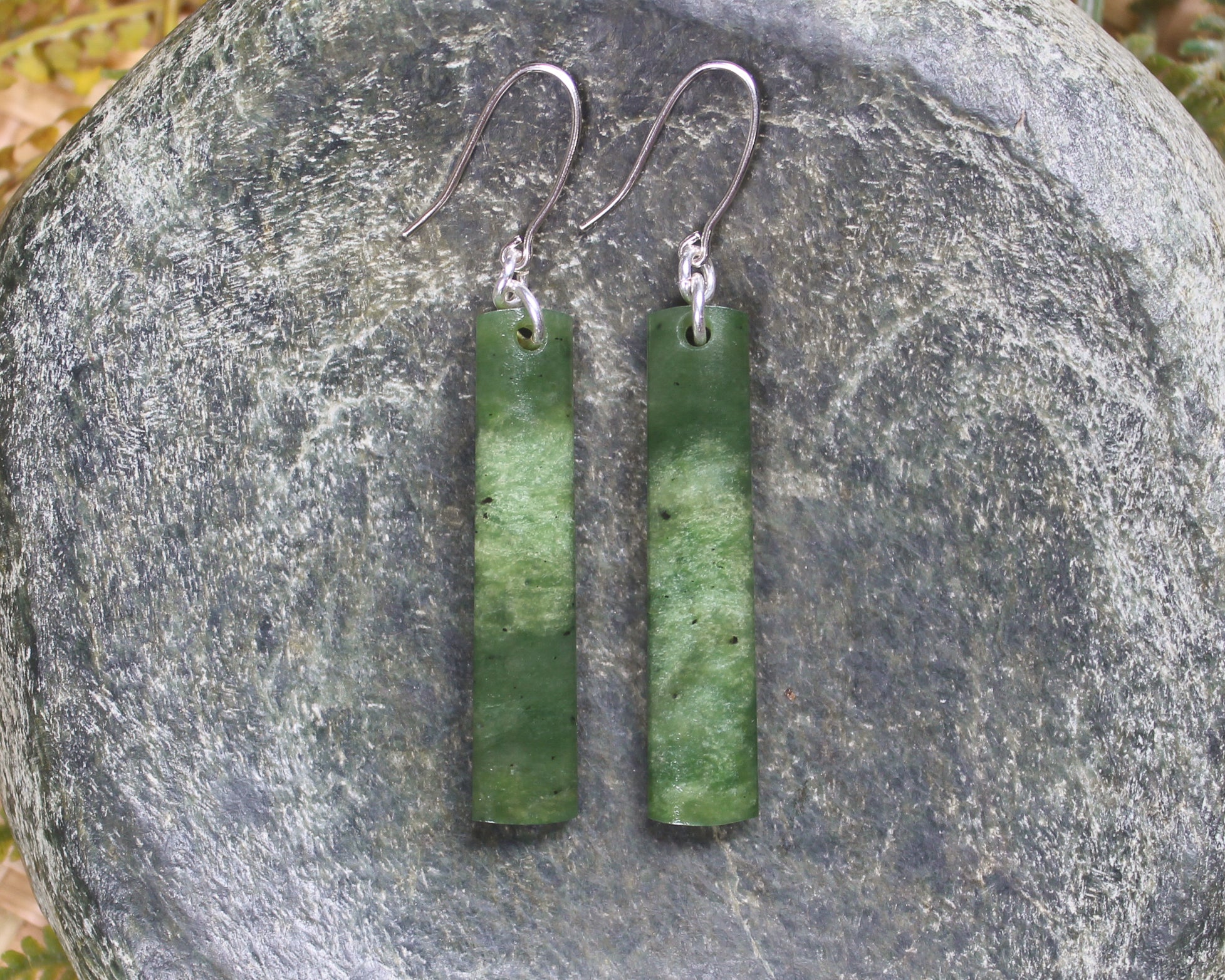 Hapopo Pounamu Earrings