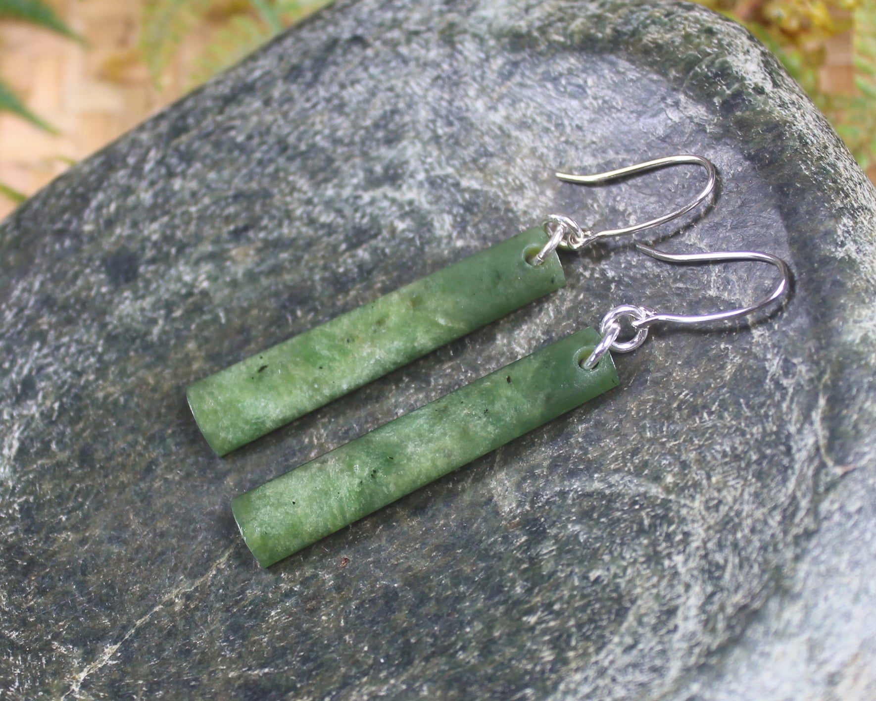 Hapopo Pounamu Earrings