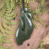 Manaia pendant carved from Rimu Pounamu - NZ Greenstone