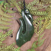 Kawakawa Pounamu Manaia pendant - NZ Greenstone