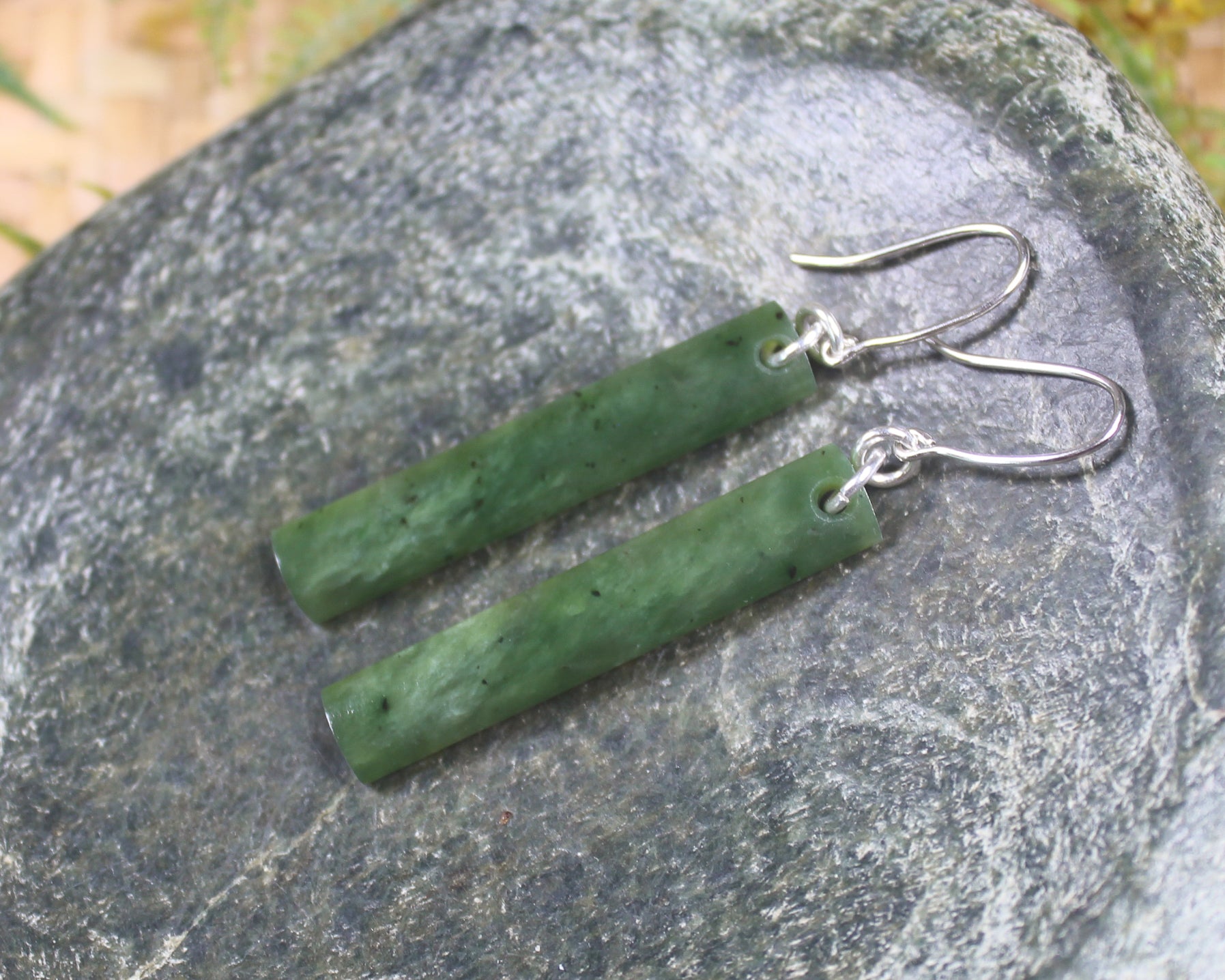 Hapopo Pounamu Earrings