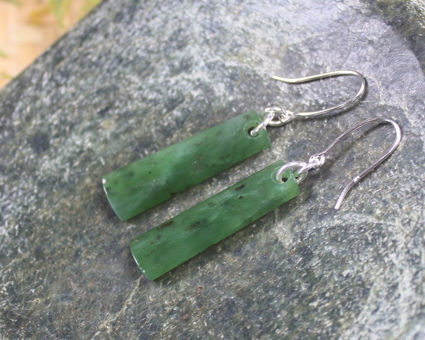 Hapopo Pounamu Earrings