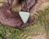 Taniwha Tooth or Niho carved from Flower Jade Pounamu - NZ Greenstone