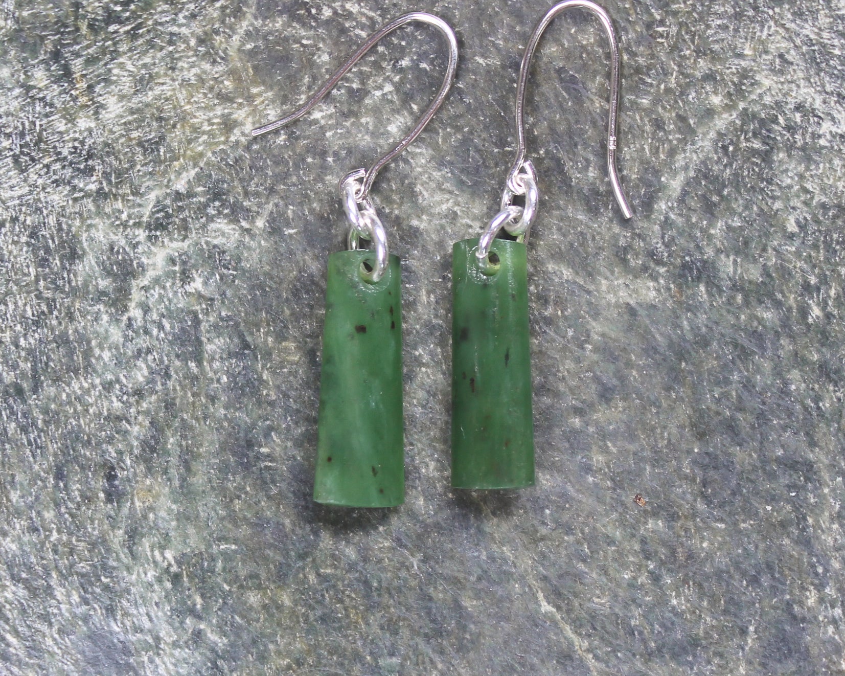 Hapopo Pounamu Earrings