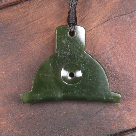 Dog Whistle carved from Kawakawa Pounamu - NZ Greenstone