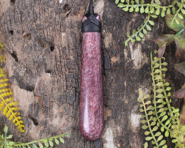 Roimata or Teardrop carved from Aroha Stone