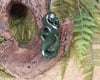 Manaia carved from Kawakawa Pounamu - NZ Greenstone