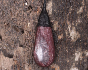 Roimata or Teardrop carved from Aroha Stone