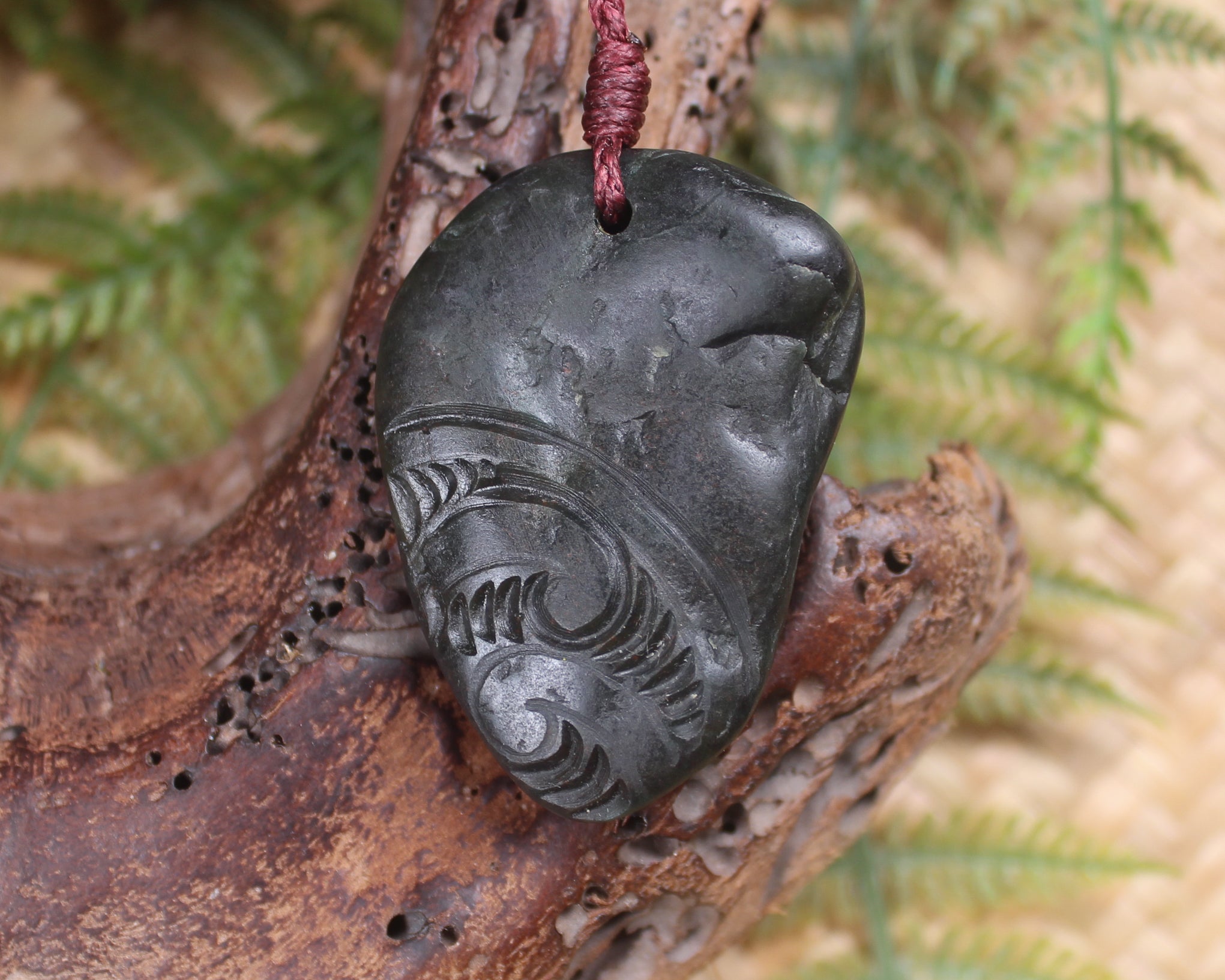 Freeform Pounamu Pendant