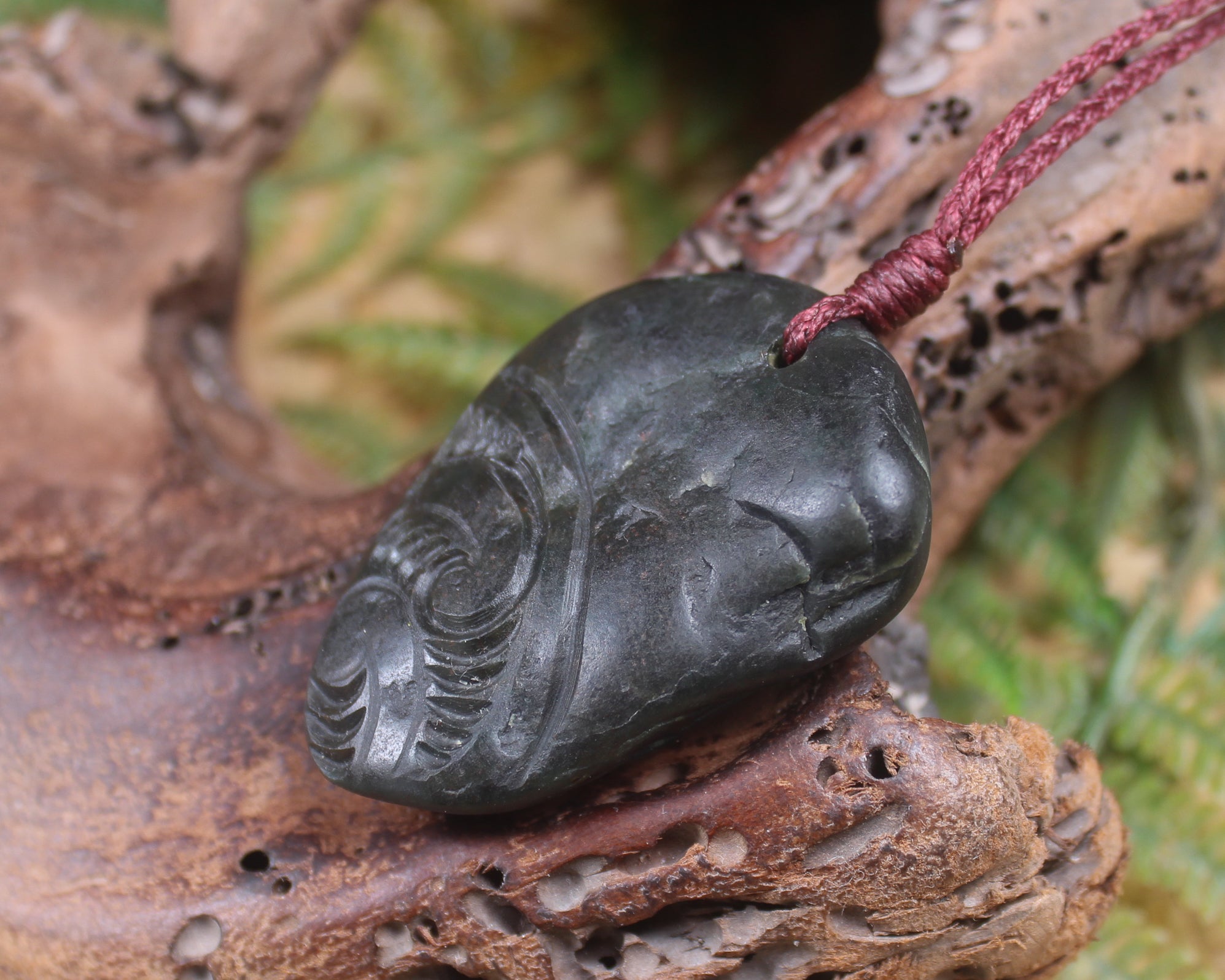 Freeform Pounamu Pendant