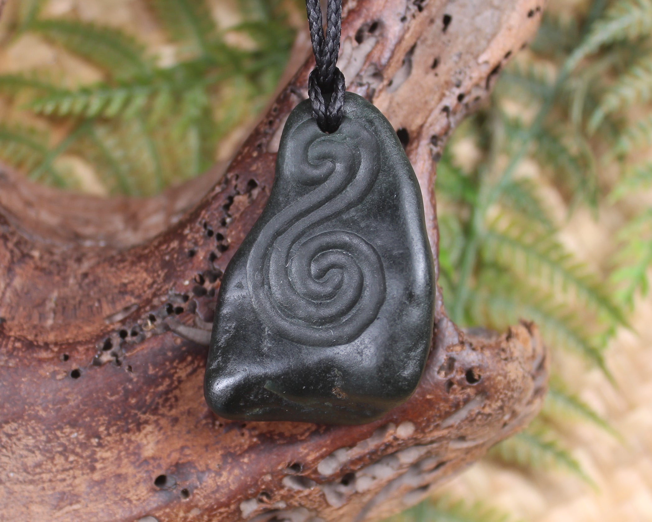 Freeform Pounamu Pendant