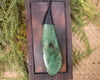 Roimata Teardrop carved from Hapopo Pounamu - NZ Greenstone