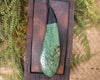 Roimata Teardrop carved from Hapopo Pounamu - NZ Greenstone