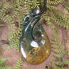 Manaia pendant carved from Totoweka Pounamu - NZ Greenstone