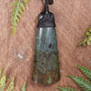 Fuchsite toki pendant